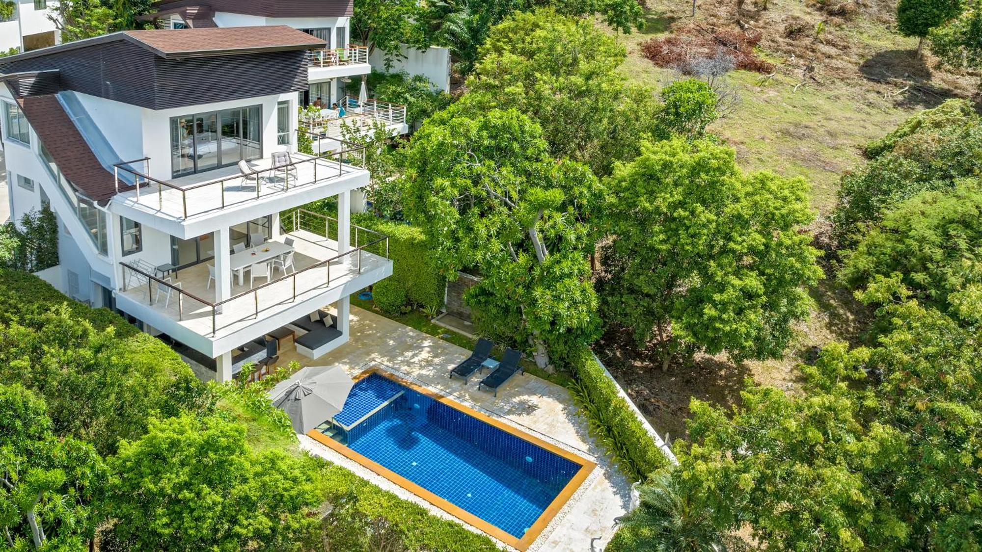 3 Bedroom Luxury 5 Star Seaview Villa Esprit Sdv087-By Samui Dream Villas Bang Rak Beach  Exterior photo